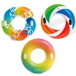 INTEX 58202EU Schwimmreifen Color Mit Griff - Blindpack
