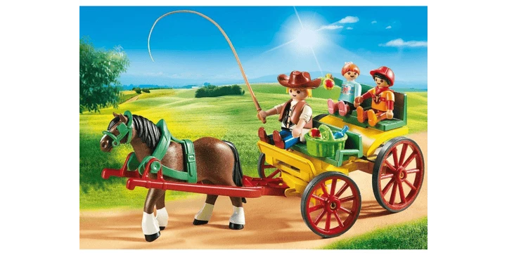 6932 Pferdekutsche - Playmobil 4 6932 Pferdekutsche - Playmobil – Bild 2