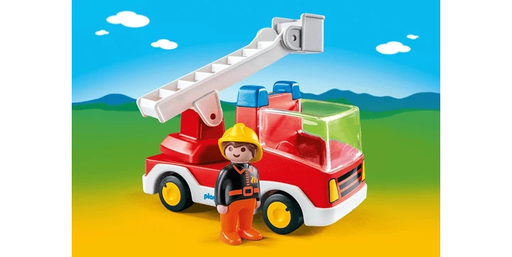 6967 Feuerwehrleiterfahrzeug - Playmobil 4 6967 Feuerwehrleiterfahrzeug - Playmobil – Bild 2