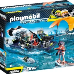 70006 Top Agents Team S.H.A.R.K. Harpoon Craft - Playmobil
