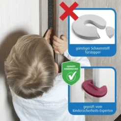 Reer - 70044 Türstopper, Beerenrot -Kinderspielzeugladen 70044 4