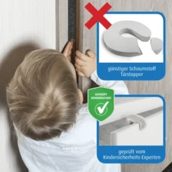 Reer - 70049 Türstopper, Transparent -Kinderspielzeugladen 70049 t rstopper4