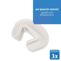 Reer - 70059 Türstopper, Transparent Vorteilspack (3 Stück) -Kinderspielzeugladen 70059 t rstopper4 1