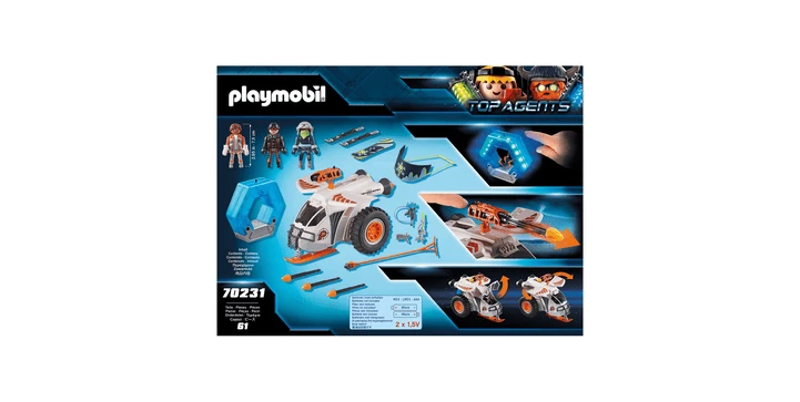 Playmobil 70231 Spy Team Schneegleiter 5 Playmobil 70231 Spy Team Schneegleiter – Bild 3