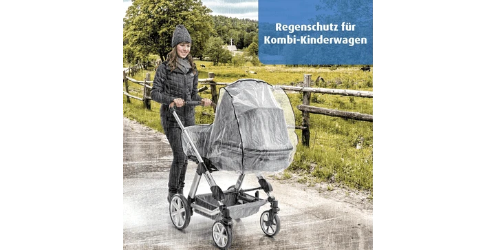 Reer - 70537 PEVA Regenschutz Für Kinderwagen 6 Reer - 70537 PEVA Regenschutz Für Kinderwagen – Bild 4