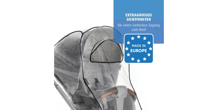Reer - 70537 PEVA Regenschutz Für Kinderwagen 5 Reer - 70537 PEVA Regenschutz Für Kinderwagen – Bild 3