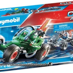 70577 Polizei - Kart Verfolgung Des Tresorräubers - Playmobil
