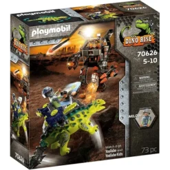 70626 Saichania Abwehr Des Kampfläufers - Playmobil