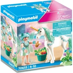 70655 Einhorn Mit Fütter-Fee - Playmobil
