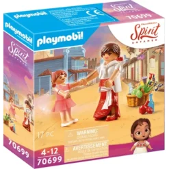 70699 Klein Lucky & Mama Milagro - Playmobil