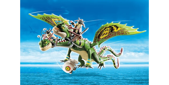 70730 Dragon Racing: Raffnuss Und Taffnuss Mit Kotz Und Würg - Playmobil 4 70730 Dragon Racing: Raffnuss Und Taffnuss Mit Kotz Und Würg - Playmobil – Bild 2