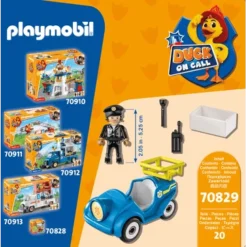 70829 Mini-Auto Polizei - Playmobil 7 70829 Mini-Auto Polizei - Playmobil -Kinderspielzeugladen 70829 2