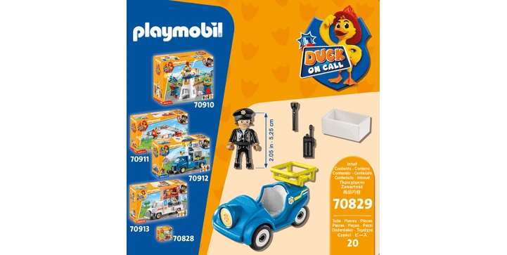 70829 Mini-Auto Polizei - Playmobil 5 70829 Mini-Auto Polizei - Playmobil – Bild 3
