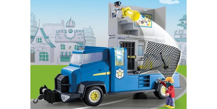 70912 Polizei Truck Feuerwehr Truck – Playmobil 6 70912 Polizei Truck Feuerwehr Truck – Playmobil – Bild 4