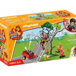 Playmobil 70917 Feuerwehr Action: Rette Die Katze!