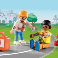 Playmobil 70919 Notarzt Action: Hilf Dem Rennfahrer! -Kinderspielzeugladen 70919 2 6d7xrhkoodpgngbj