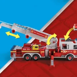 70935 Feuerwehr-Fahrzeug: US Tower Ladder - Playmobil -Kinderspielzeugladen 70935 9
