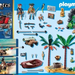 Playmobil 70962 Piratenschatzinsel Mit Skelett -Kinderspielzeugladen 70962.pt02