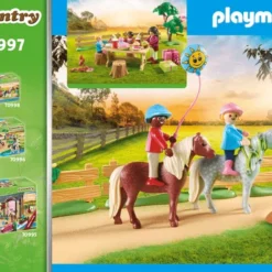 70997 Kindergeburtstag Auf Dem Ponyhof - Playmobil -Kinderspielzeugladen 70997 2 fcoaknbm0lvppysi