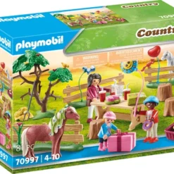 70997 Kindergeburtstag Auf Dem Ponyhof - Playmobil
