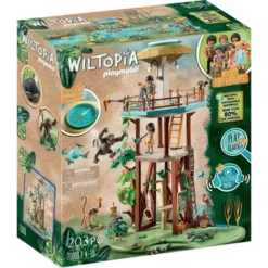Playmobil 71008 Wiltopia - Forschungsturm Mit Kompass
