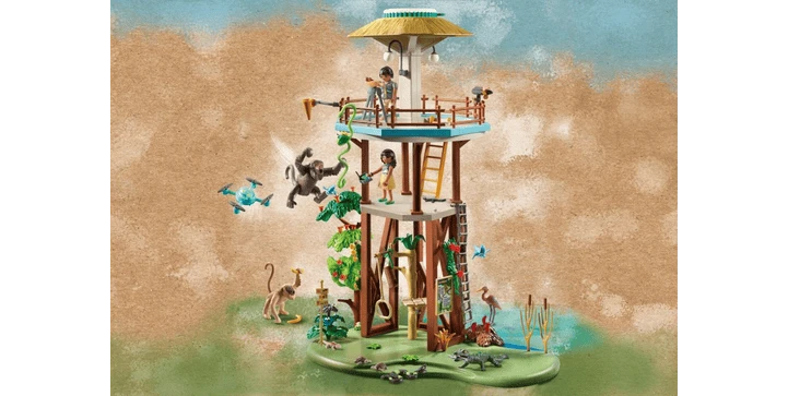 Playmobil 71008 Wiltopia - Forschungsturm Mit Kompass 4 Playmobil 71008 Wiltopia - Forschungsturm Mit Kompass – Bild 2