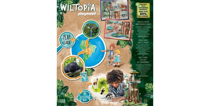 Playmobil 71008 Wiltopia - Forschungsturm Mit Kompass 5 Playmobil 71008 Wiltopia - Forschungsturm Mit Kompass – Bild 3