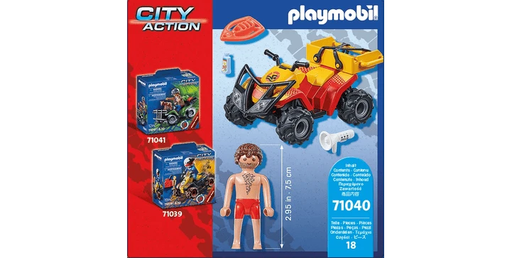 71040 Rettungsschwimmer-Quad - Playmobil 6 71040 Rettungsschwimmer-Quad - Playmobil – Bild 4