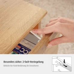 Reer - 71070 Vorteilspack - Schrank- Und Schubladensicherung Mit Montagehilfe, 8 Stück -Kinderspielzeugladen 71060 5 1