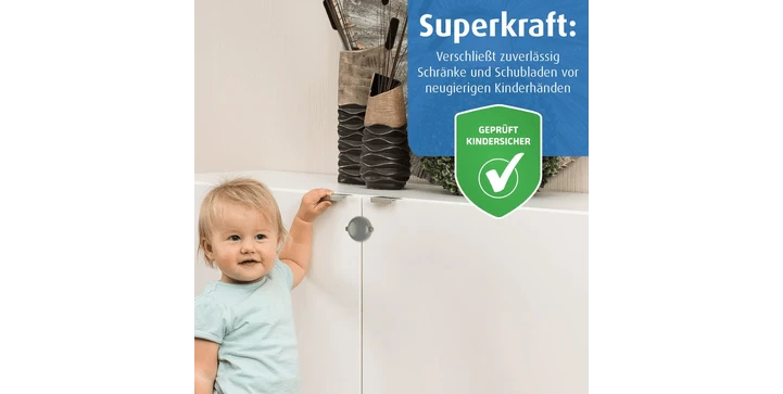 Reer - 71081 Schrankschloss Für Doppeltüren 4 Reer - 71081 Schrankschloss Für Doppeltüren – Bild 2