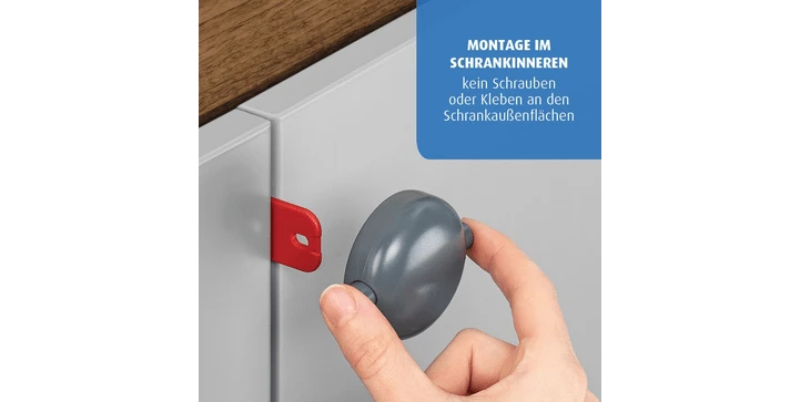 Reer - 71081 Schrankschloss Für Doppeltüren 6 Reer - 71081 Schrankschloss Für Doppeltüren – Bild 4