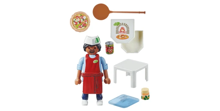 71161 Pizzabäcker - Playmobil 4 71161 Pizzabäcker - Playmobil – Bild 2