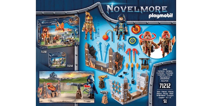 71212 Novelmore Vs. Burnham Raiders - Zweikampf - Playmobil 5 71212 Novelmore Vs. Burnham Raiders - Zweikampf - Playmobil – Bild 3