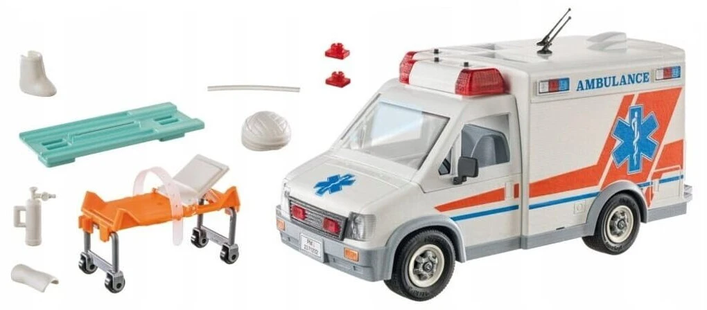 71232 Krankenwagen - Playmobil 4 71232 Krankenwagen - Playmobil – Bild 2