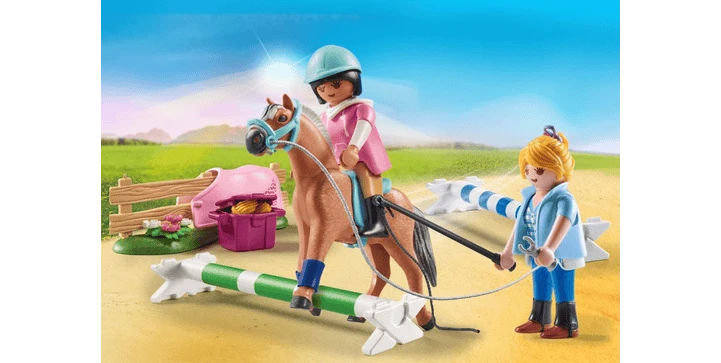 Playmobil 71242 Reitunterricht 4 Playmobil 71242 Reitunterricht – Bild 2