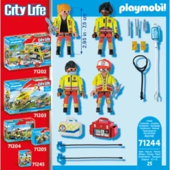 71244 Rettungsteam - Playmobil -Kinderspielzeugladen 71244 2