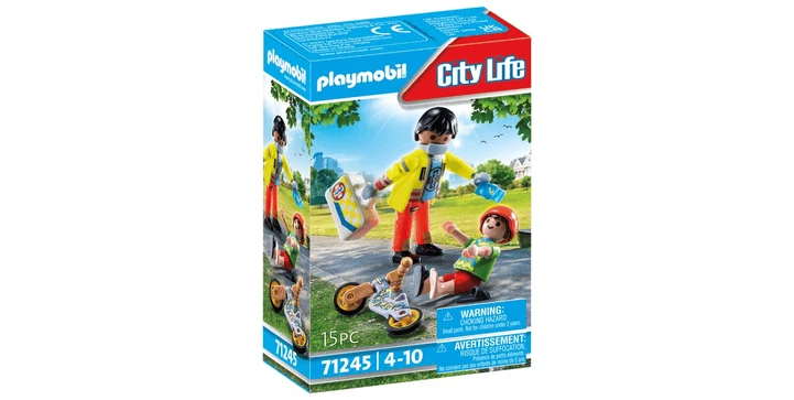 71245 Sanitäter Mit Patient - Playmobil 3 71245 Sanitäter Mit Patient - Playmobil