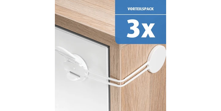 Reer - 72040 Multi-Sicherung, Weiß, 3 Stück 6 Reer - 72040 Multi-Sicherung, Weiß, 3 Stück – Bild 4