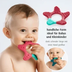 Reer - 79222 Reer - Massage-Beißring Stern 2 Stück -Kinderspielzeugladen 79222 1