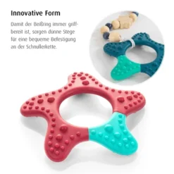 Reer - 79222 Reer - Massage-Beißring Stern 2 Stück