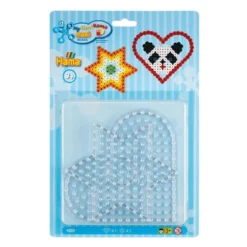 HAMA Set Mit 2 Maxi-Stiftplatten (Herz & Stern)