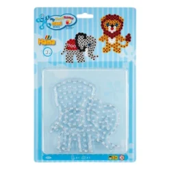 HAMA Set Mit 2 Maxi-Stiftplatten (Löwe & Kl. Elefant)