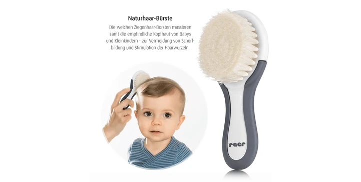 Reer - 81070 BabyCare Haarpflege-Set 2 Teilig 6 Reer - 81070 BabyCare Haarpflege-Set 2 Teilig – Bild 4