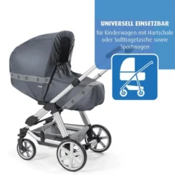 Reer - 84031 DesignLine RainSafe Classic+ Regenschutz Für Kombi-Kinderwagen -Kinderspielzeugladen 84031 regenschutz kombi kinderwagen2