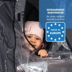 Reer - 84041 DesignLine RainSafe Active Regenschutz Für Buggys Und Sportwagen -Kinderspielzeugladen 84041 regenschutz5