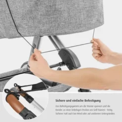 Reer - 84191 ShineSafe Sonnensegel, Schwarz -Kinderspielzeugladen 84191 4