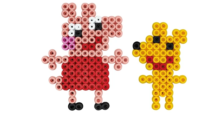 HAMA Maxi-Perlen - Box "Peppa Wutz" 4 HAMA Maxi-Perlen - Box "Peppa Wutz" – Bild 2