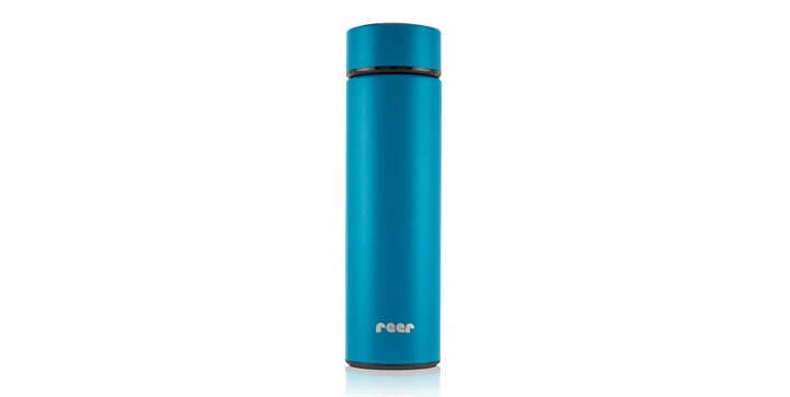 Reer - 90013 ColourDesign Edelstahl-Isolierflasche, 450 Ml Petrolblau 3 Reer - 90013 ColourDesign Edelstahl-Isolierflasche, 450 Ml Petrolblau