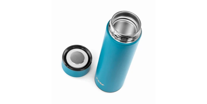 Reer - 90013 ColourDesign Edelstahl-Isolierflasche, 450 Ml Petrolblau 5 Reer - 90013 ColourDesign Edelstahl-Isolierflasche, 450 Ml Petrolblau – Bild 3
