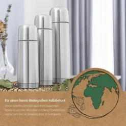 Reer - 90308 Pure Edelstahl-Isolierflasche, 350 Ml -Kinderspielzeugladen 90308 4